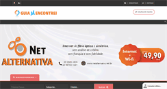 Desktop Screenshot of guiajaencontrei.com